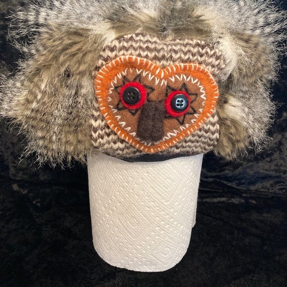 Knitwits owl hat adjustable  DARLING! - Picture 1 of 7